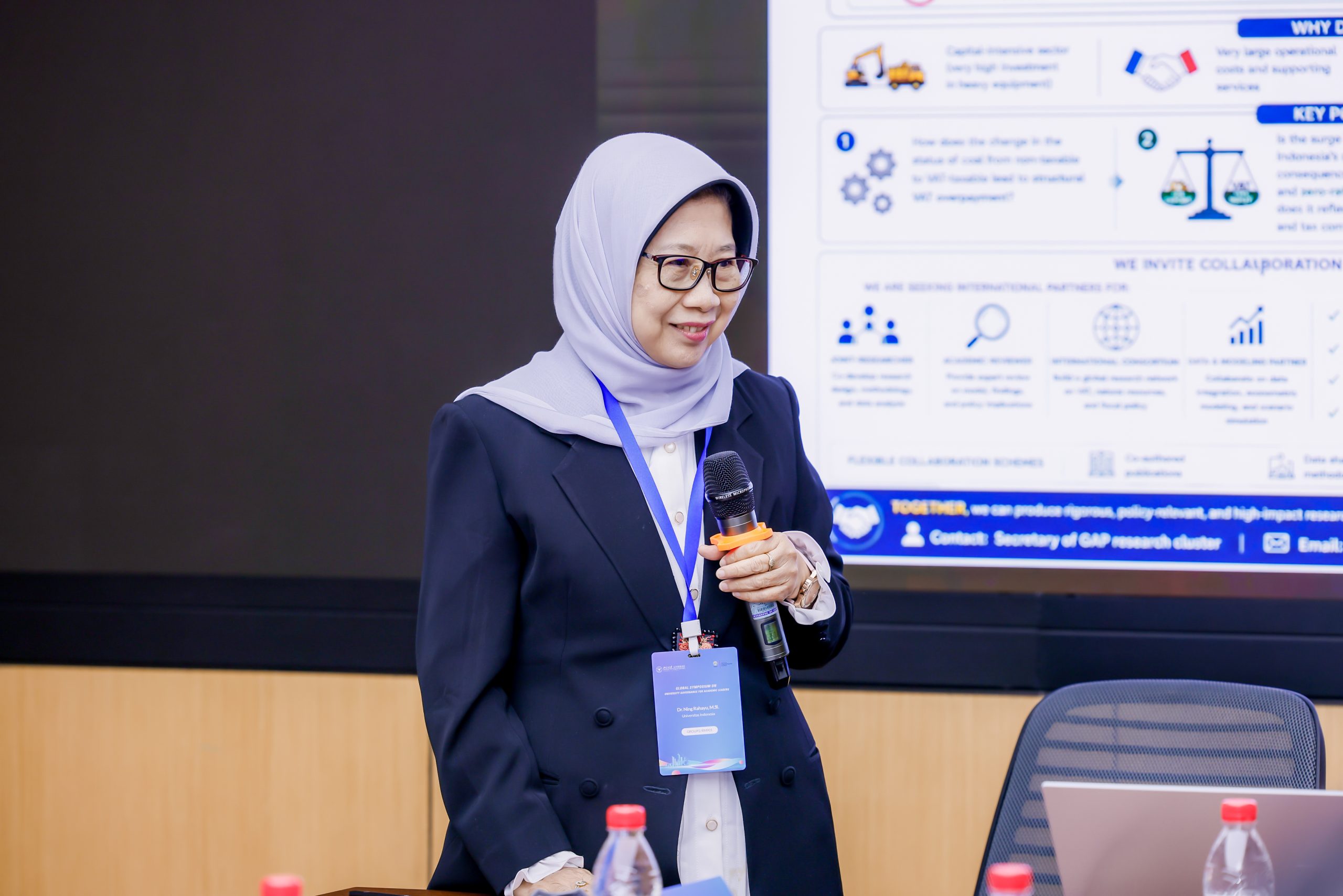 Pemaparan ajakan kolaborasi riset internasional di bidang kebijakan fiskal