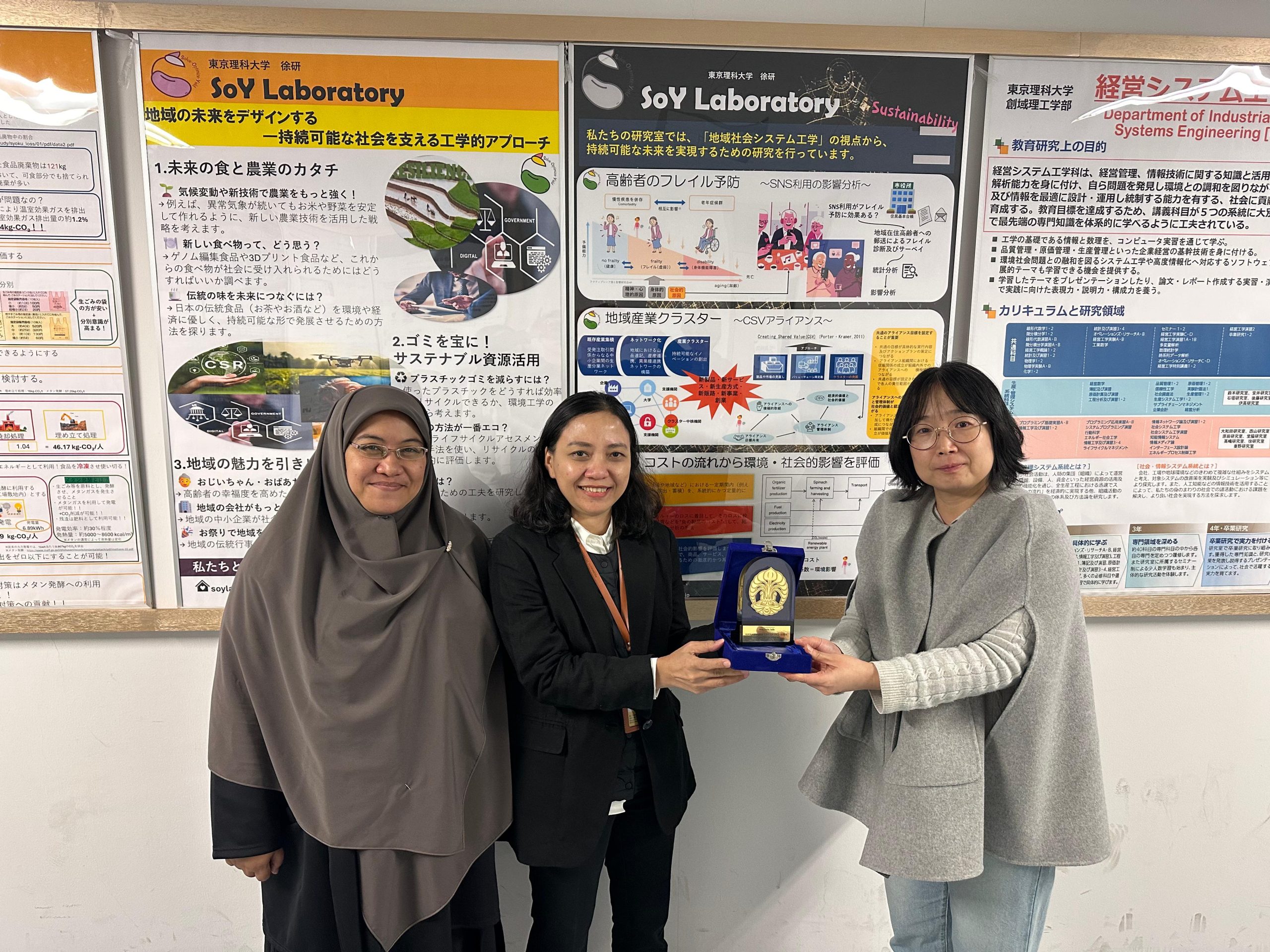 Penghargaan Kolaborasi RISE-C dengan Tokyo University tentang Food Security